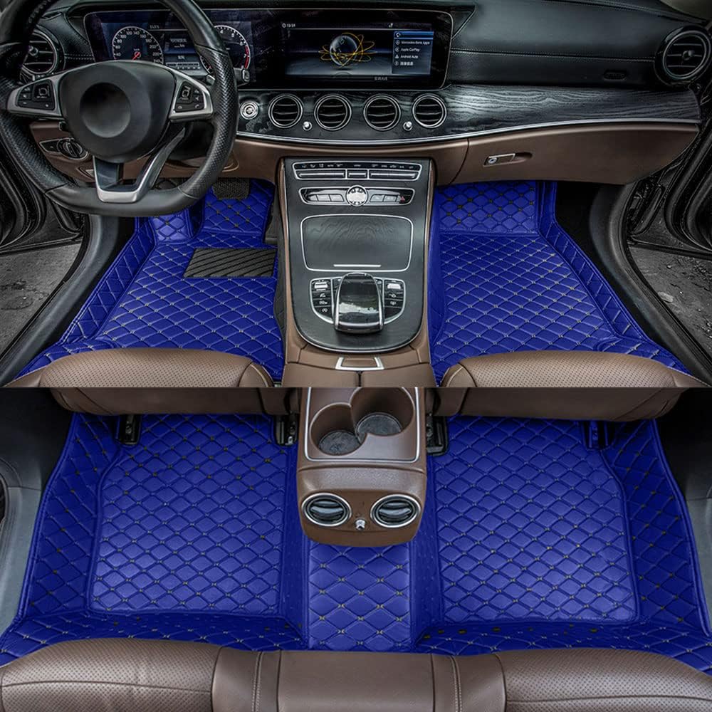 All Weather Non-Slip Leather Car Floor Mats T357