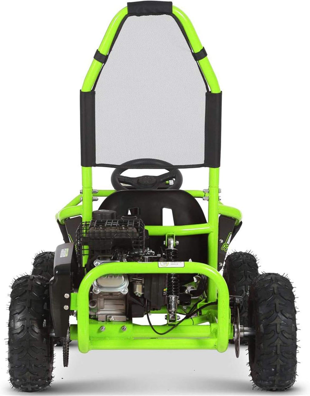 98cc Full Suspension Green Go Kart C34368