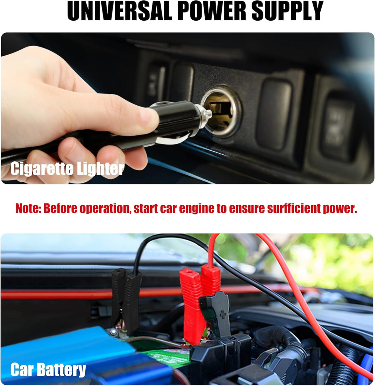 3 Ton Electric Car Jack with Electric Wrench and Inflator Pump J378673