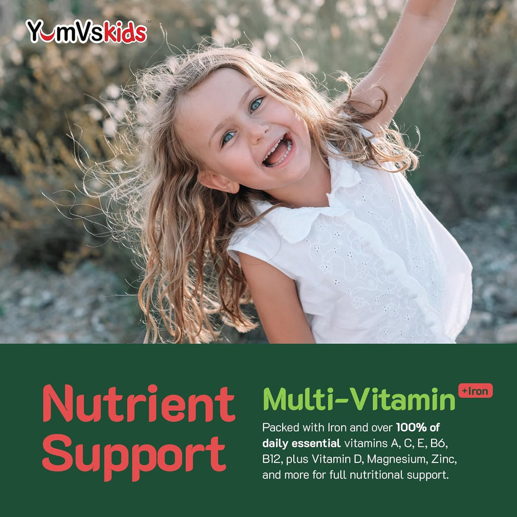 Kids Chewable Multivitamin with Iron, 120 Tablets E59948