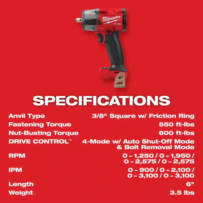 18V Lithium-Ion Brushless Cordless Hammer Drill Driver Kit with Impact Wrench W401