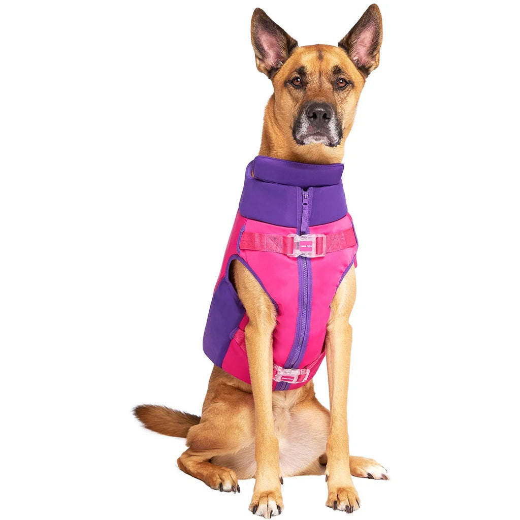 Pink & Purple Dog Life Jacket, Size 10 A38481
