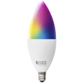 6 Pack WiFi LED Smart Bulb, B11 Candelabra, 4.5W, E12 RGB R823