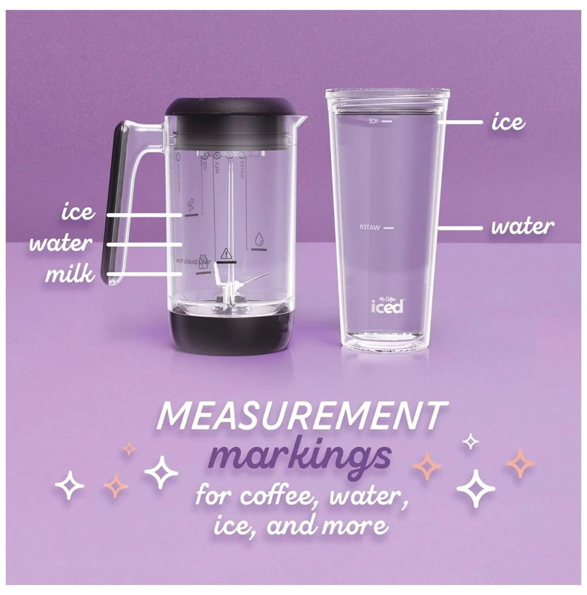 3-in-1 Iced and Hot Coffee and Tea Maker and Blender with Reusable Filter B4783