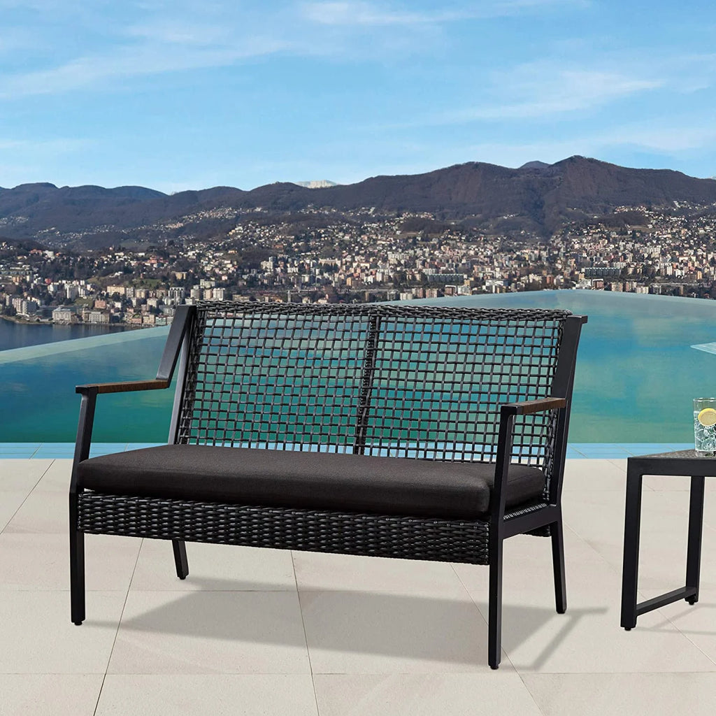 Gray Love Seat Y823
