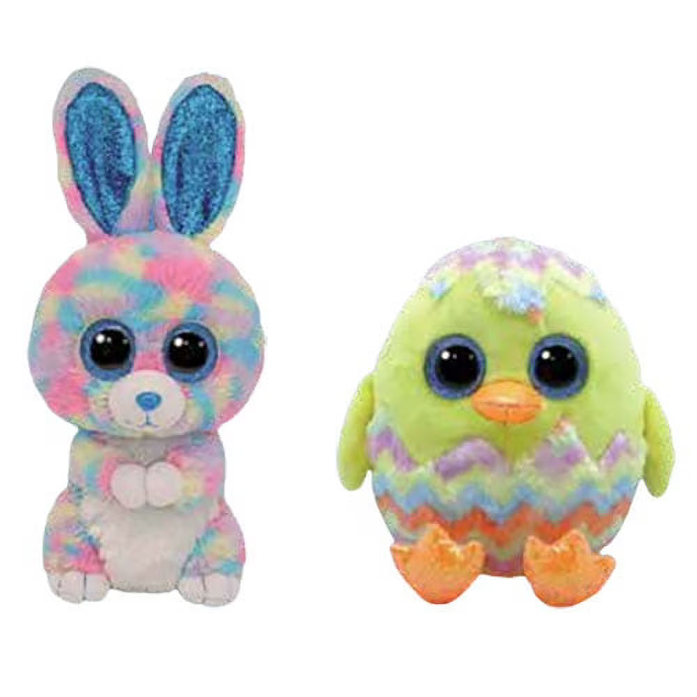 SET OF 2 Regular Size 6 inch Beanie Boos K4840