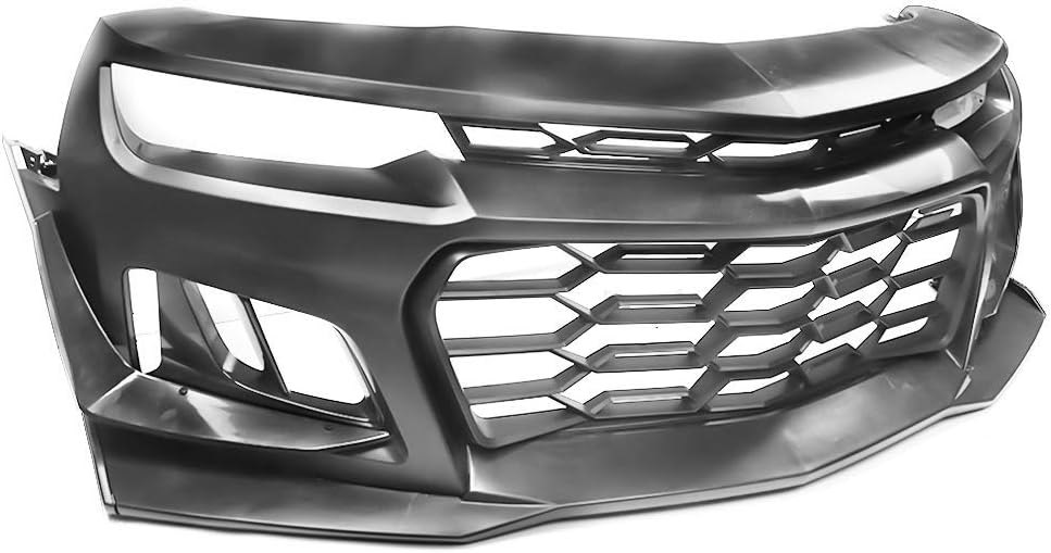 Black PP Front Bumper Cover with Grille for 2014-2015 Chevy Camaro Q438