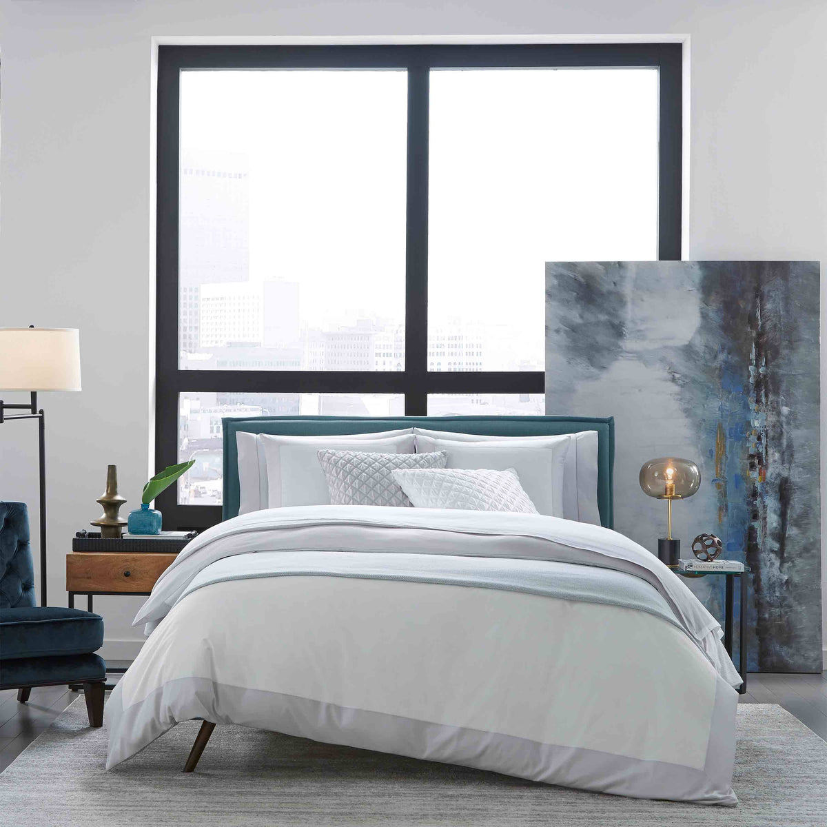 White Boudoir Sham H48638
