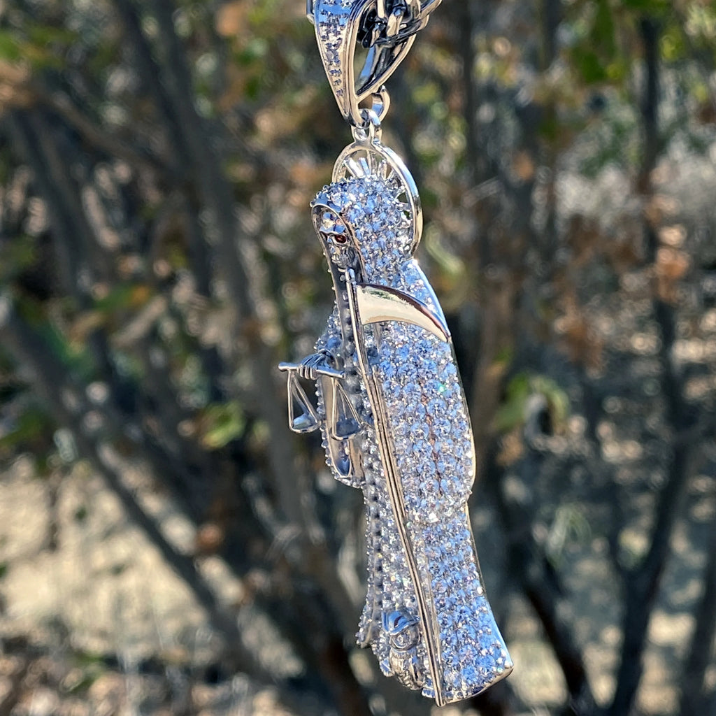 Stainless Steel Franco Chain Necklace 36" Y695929
