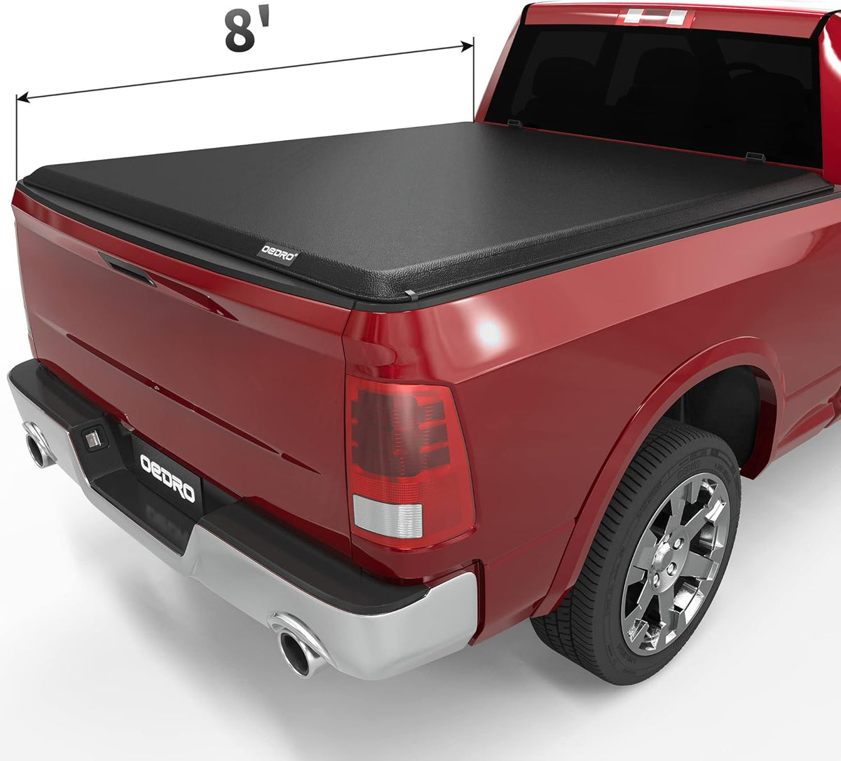 Soft Tri-fold Truck Bed Tonneau Cover, 8 Ft Bed P8741
