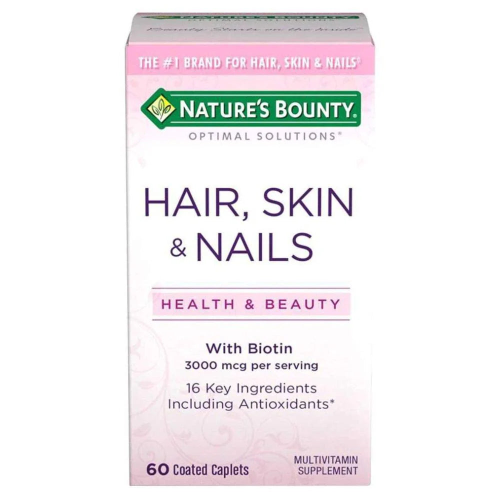 Hair, Skin & Nails Formula 120 Coated Caplets E6452