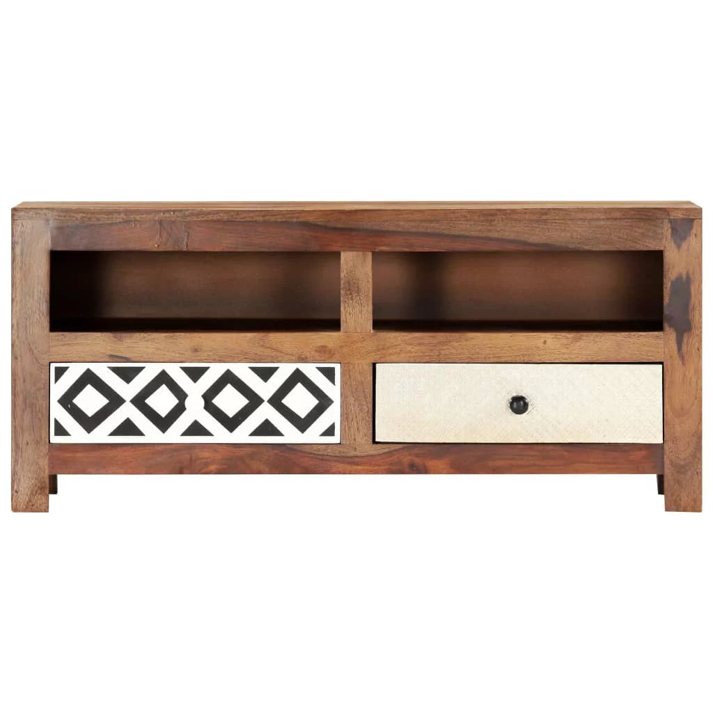 Solid Sheesham Wood TV Cabinet C59191
