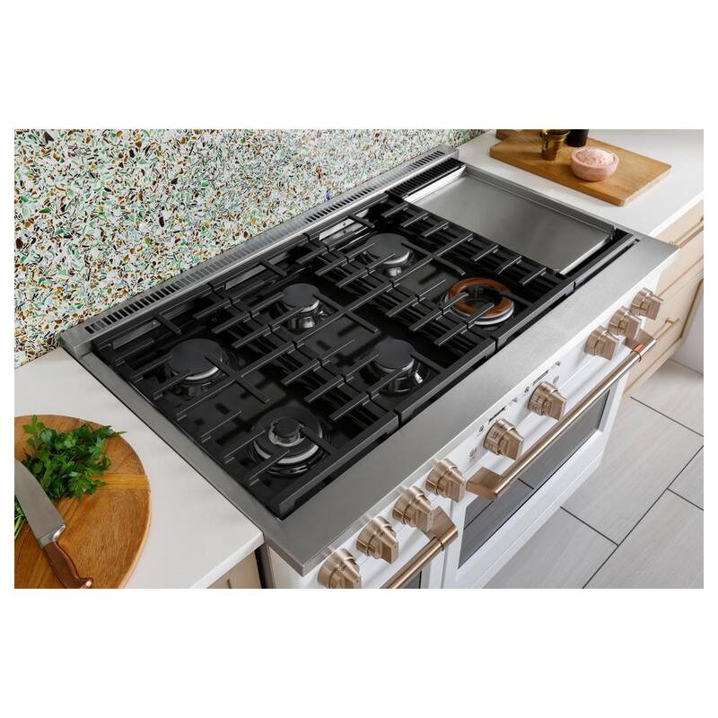 8.25 cu. ft. Smart Double Oven Dual Fuel Range with Self-Cleaning Convection Oven in Stainless Steel A843098