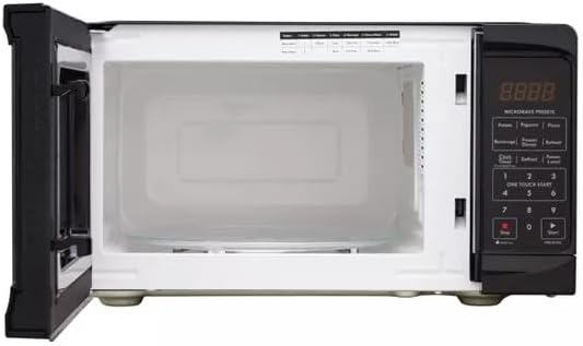 700 Watt 0.7 cu. ft. Microwave Oven with LED Digital Display - Black H874789