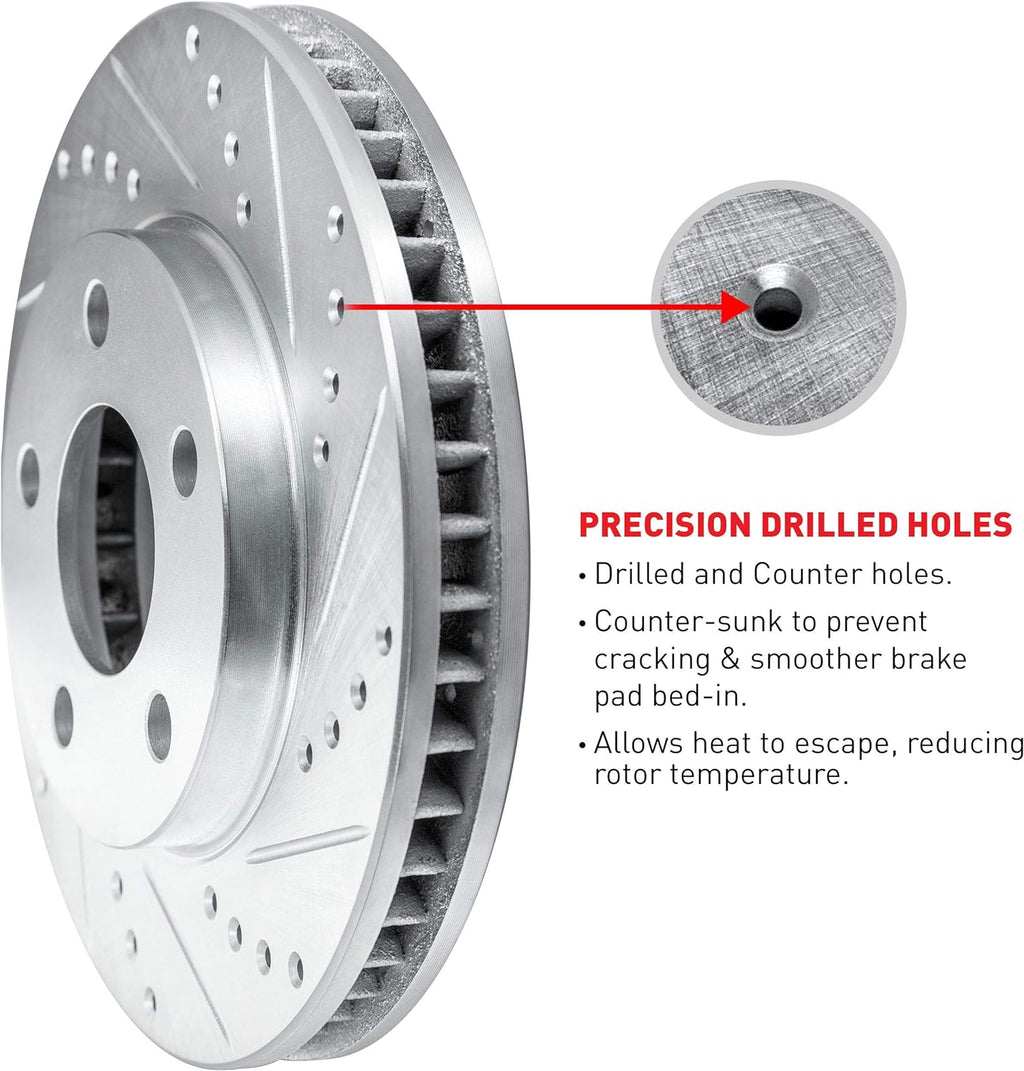 Semi Metallic Brake Pads and Rotors Kit P4237
