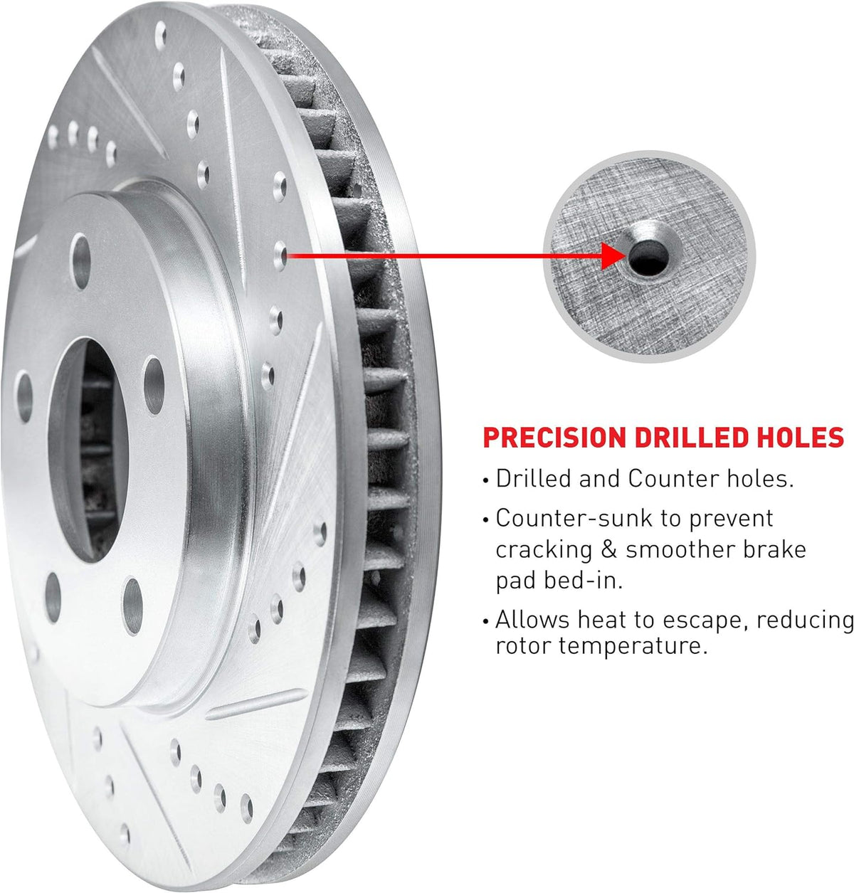 Semi Metallic Brake Pads and Rotors Kit P4237