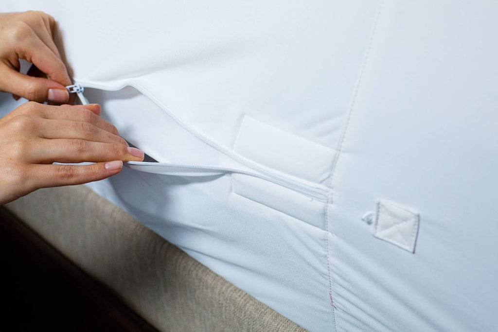White Queen 6in Mattress Encasement K603
