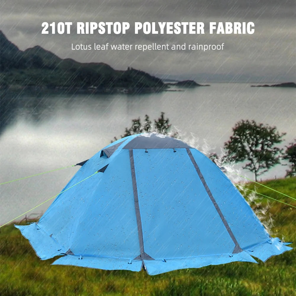 Snow Skirt Winter Tent 2 Person Aluminum Pole Tent L384