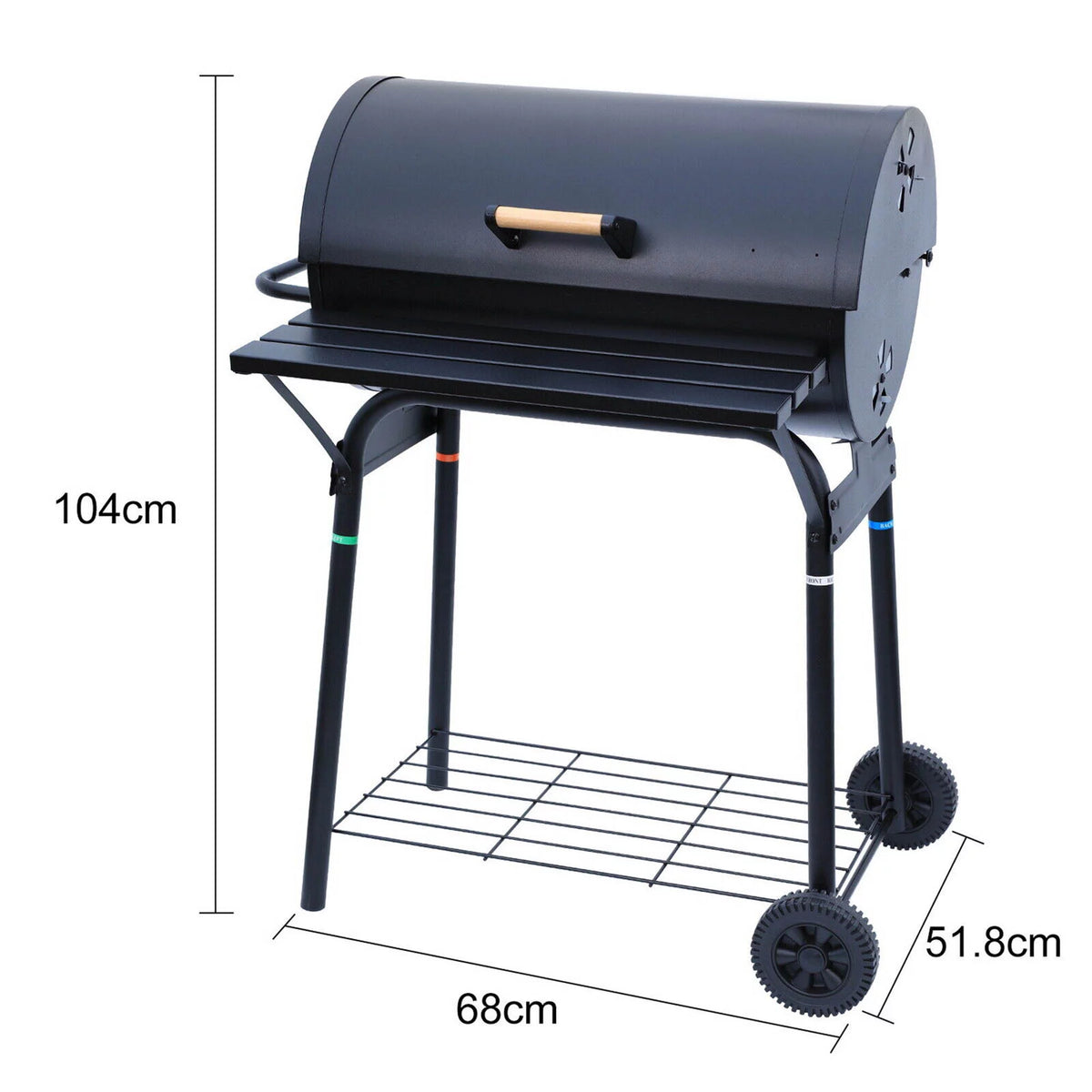 Charcoal BBQ Grill Smoker X14307