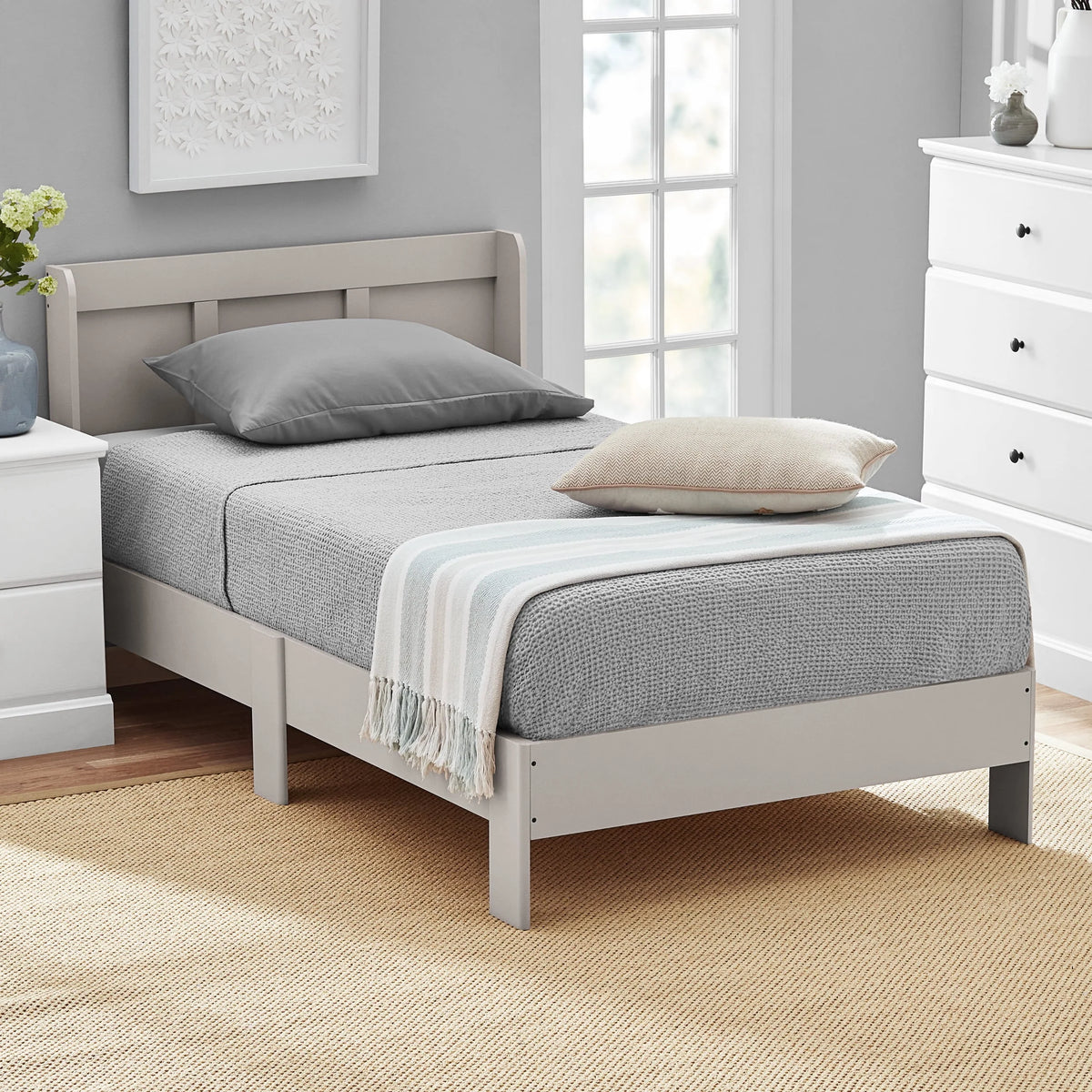 Twin Bed with Headboard Y163