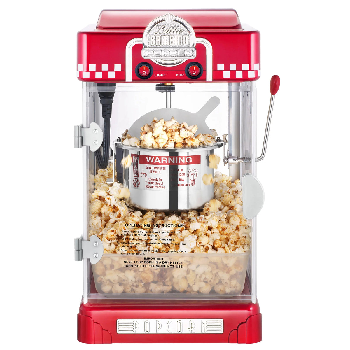 2.5 oz Red Popcorn Popper T54513