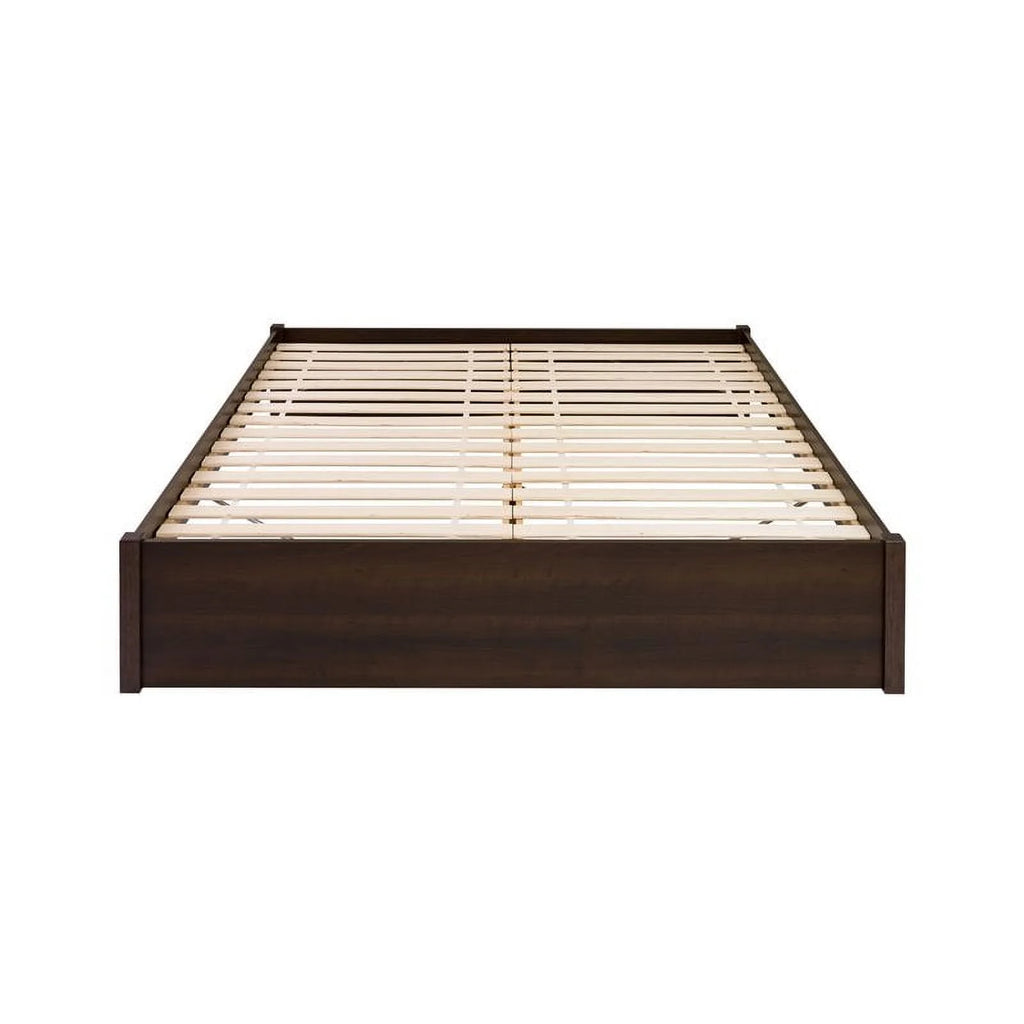 King 4-Post Platform Bed in Espresso Z23725