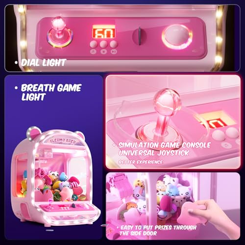 Large Claws Machine Toy with LED Light & Adjustable Sound S496