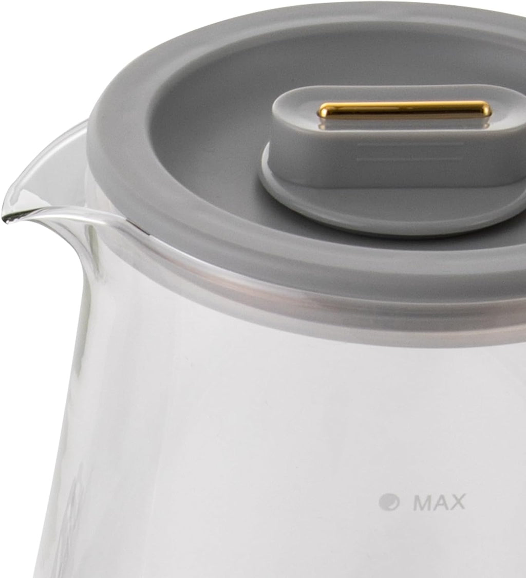 1.8L Electric Glass Tea Kettle with Temperature Control T209396