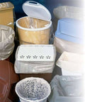 Brown Linear Low Density Heavy Gauge Trash Can Liner H373