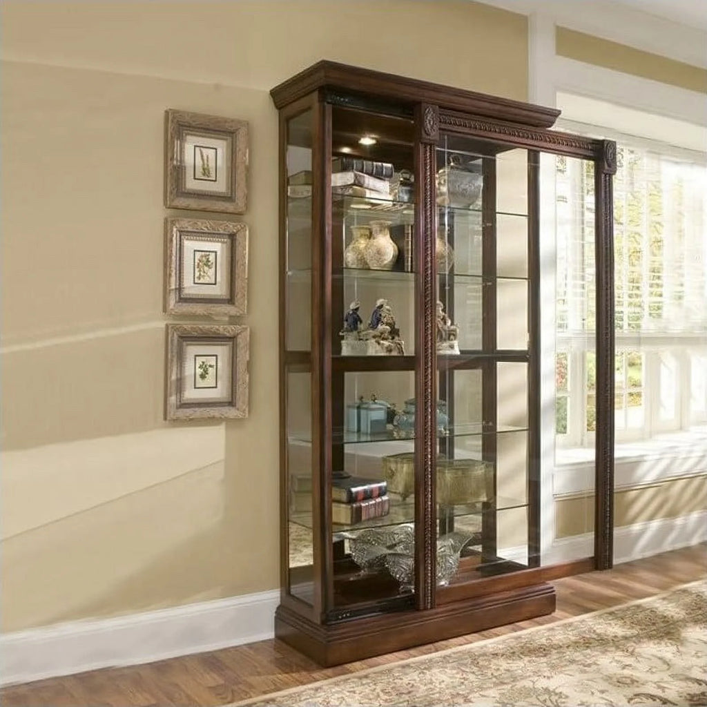 Cherry Curio Cabinet U860