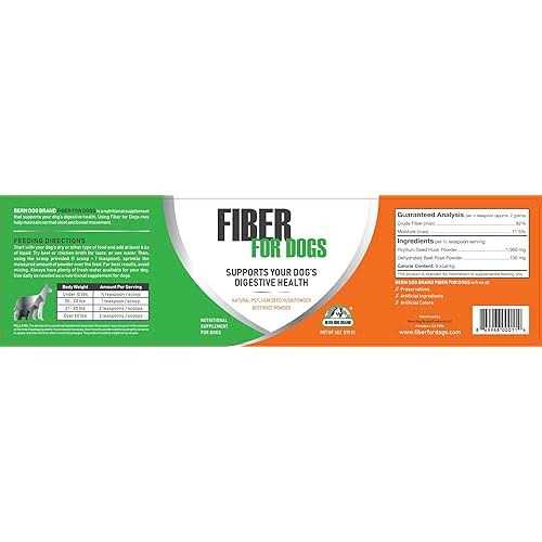 Fiber for Dogs Psyllium Seed Husk & Beet Root Powder X10929