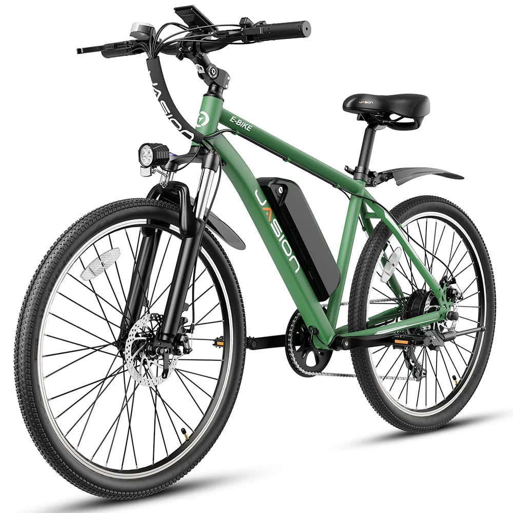 Electric Mountain Bike 26 Tires 350W 7 Speed Green H451759