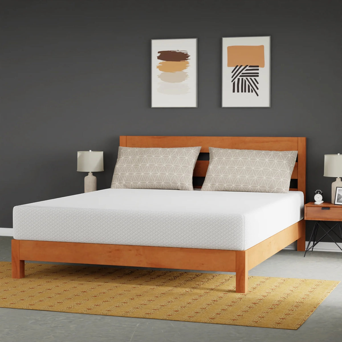 6 Inch Gel Memory Foam Medium Firm Twin Mattress P812152