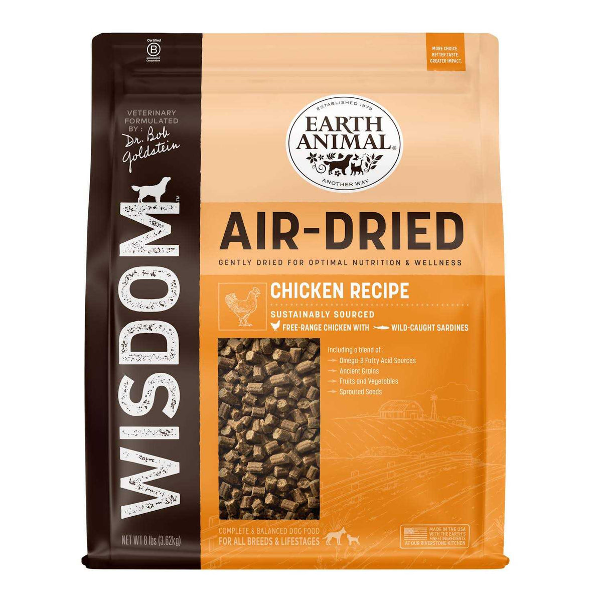 Chicken Air Dried Dog Food S901825