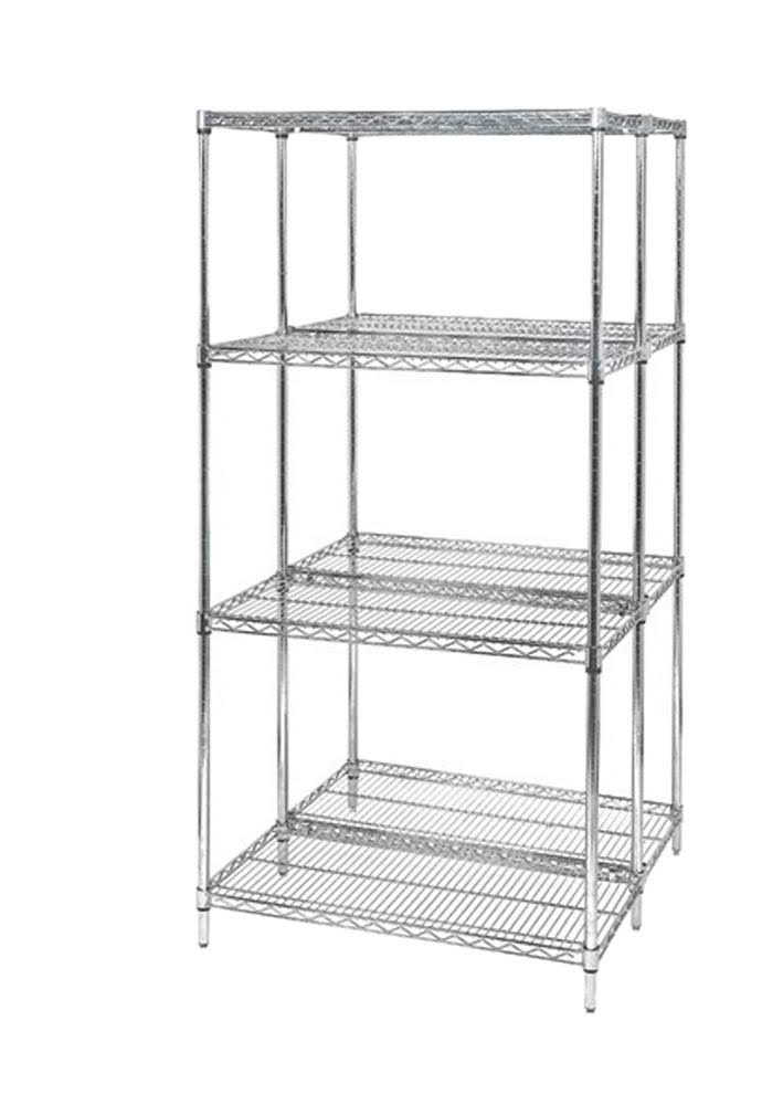 Chrome 4-Shelf Starter Unit V1534