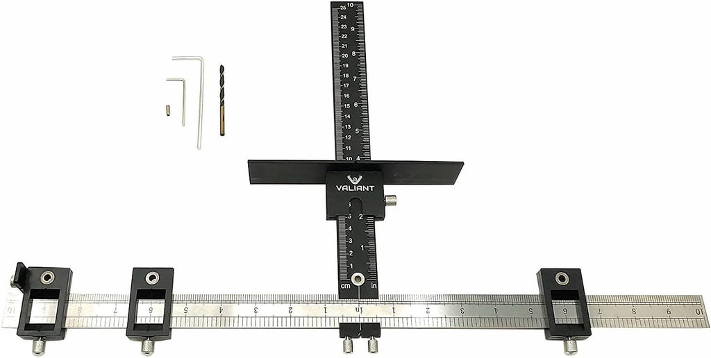Aluminum+ABC Extended 20 INCH Ruler Cabinet Hardware Jig Template Tool H574