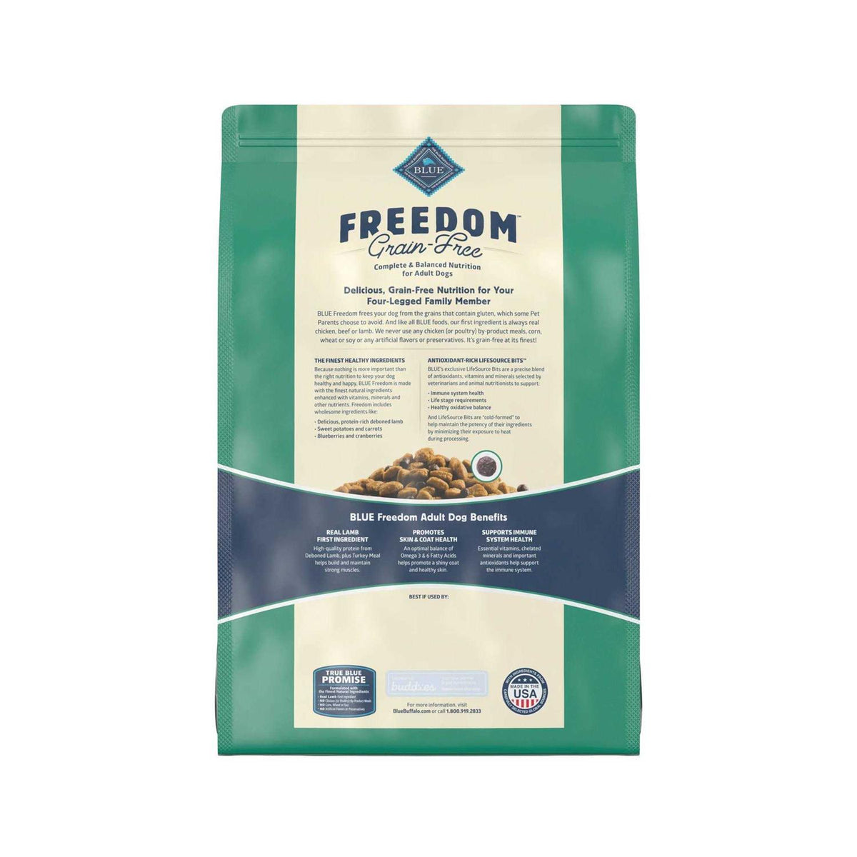 Grain-Free Lamb Recipe Dry Dog Food D431