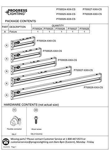 36x22 LED Undercabinet Light Satin White H656