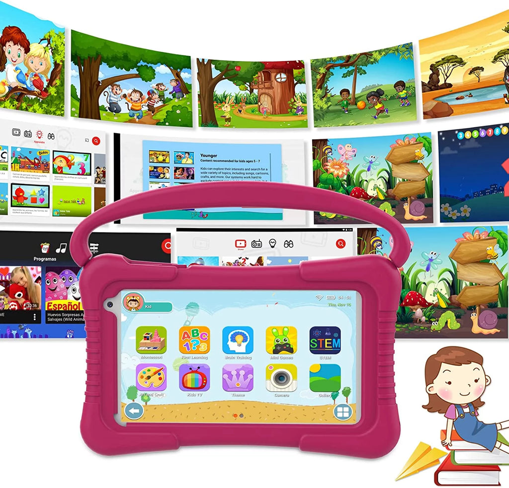 7 inch Kids Tablet 32G Android 11 2GB RAM Dual Camera B81463