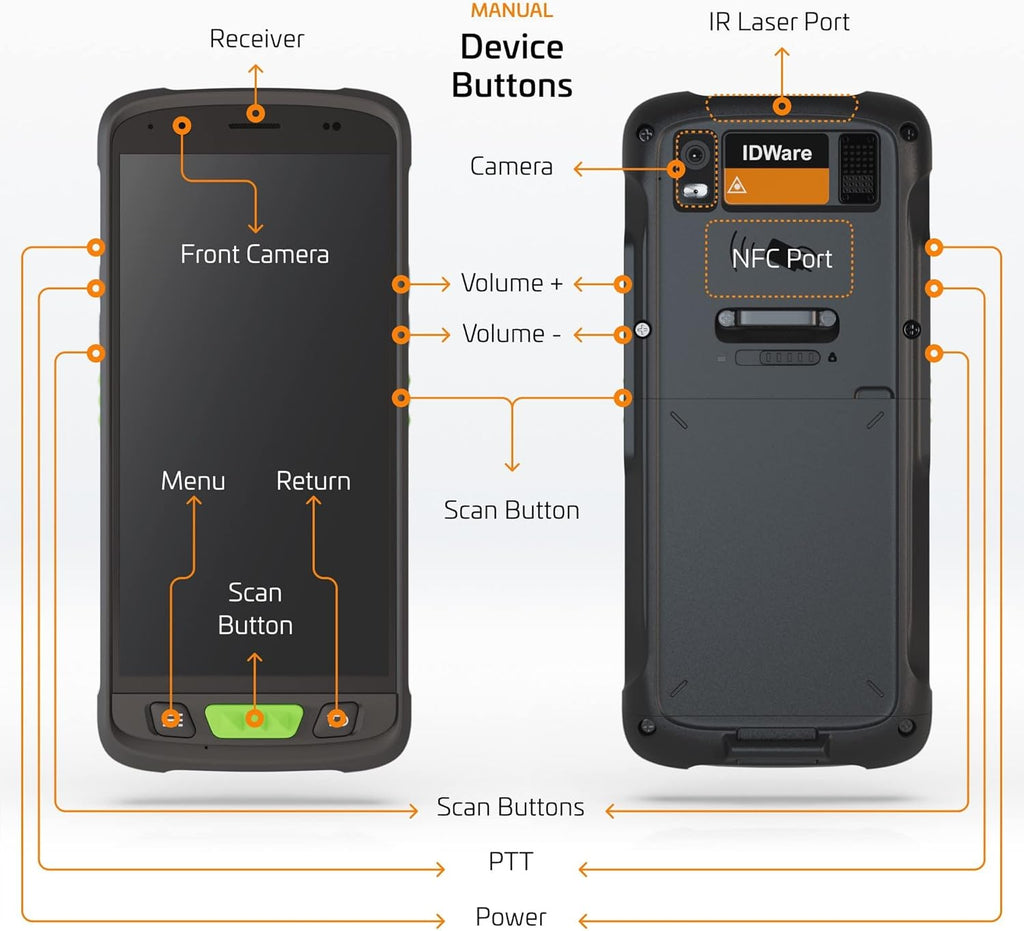 ID & Passport Scanner with Mobile Software A1607