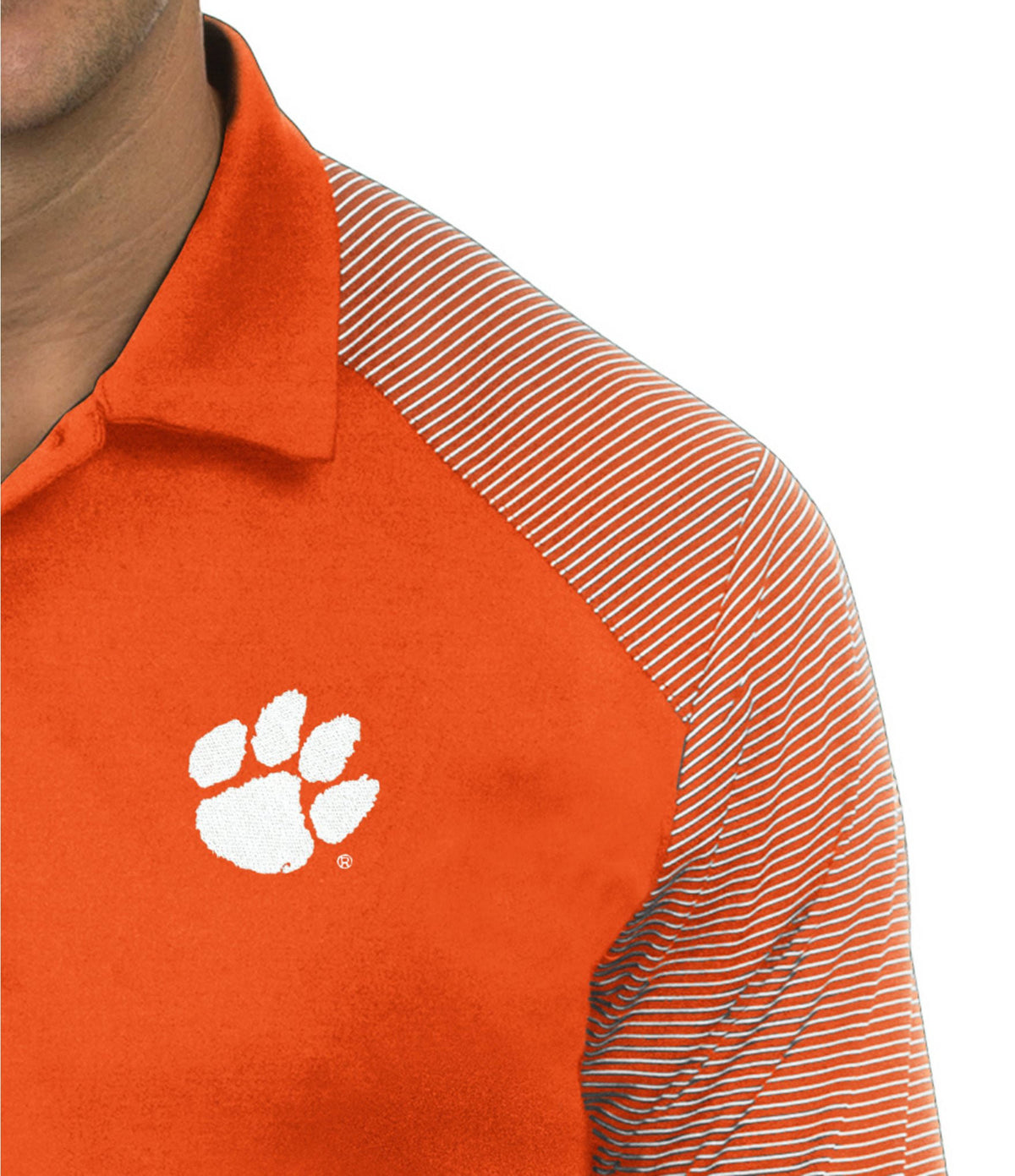 Cardinal/White Polo B80502