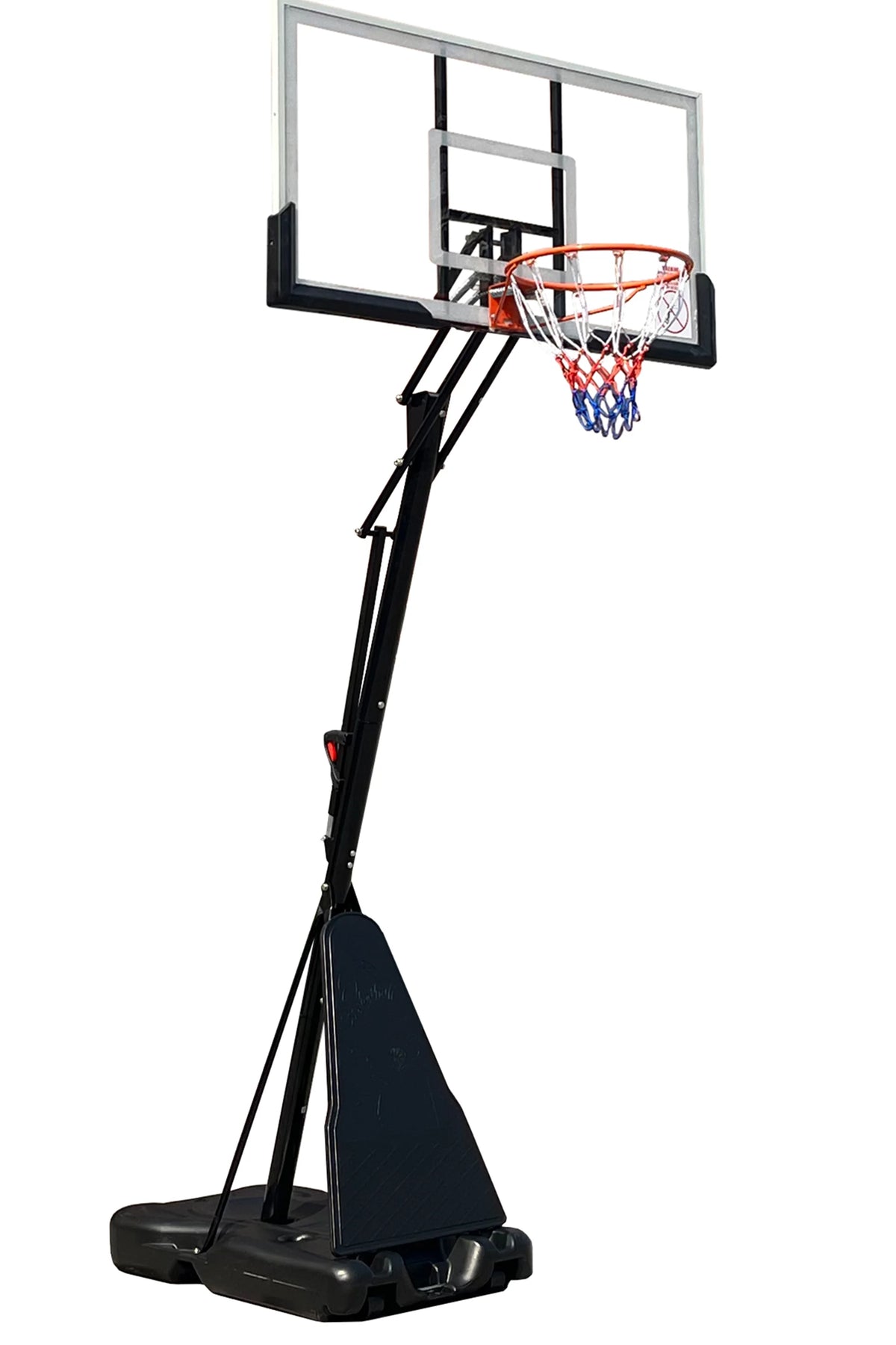 54 in. Portable Height Adjustable Basketball Hoop System S506182