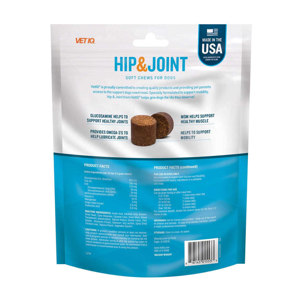 Hip & Joint Chews for Dogs K785573