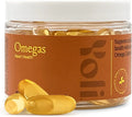 Fish Oil Omega 3 Supplement with Vitamin D3 Capsules J6032