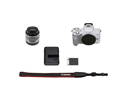 Canon EOS M50 Mark II EF-M 15-45mm STM Kit Black Q377