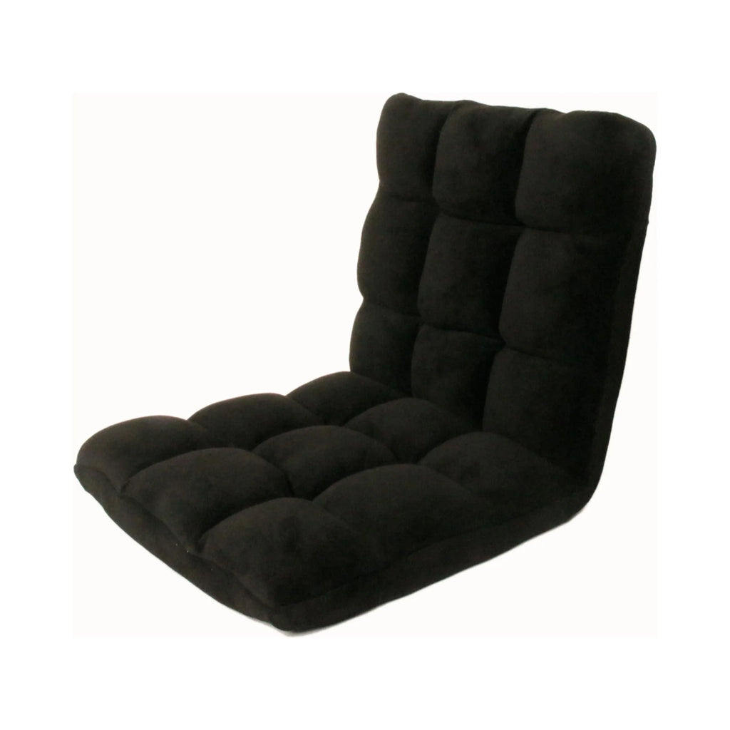 Black Microplush Recliner Chair R73324