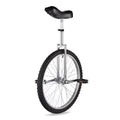24 In Wheel Outdoor Unicycle Adjustable Seat Anti-Skid Pedal Red O680011