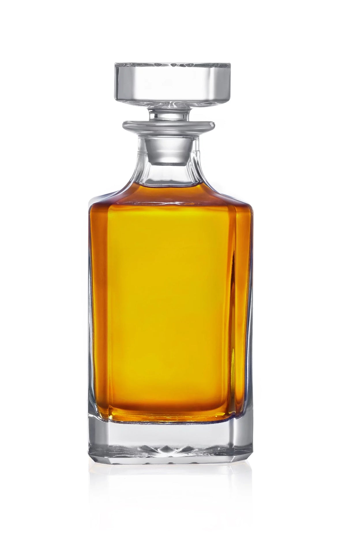 Glass Whiskey Decanter with Airtight Stopper, 750 ml, 6-Pack Q249