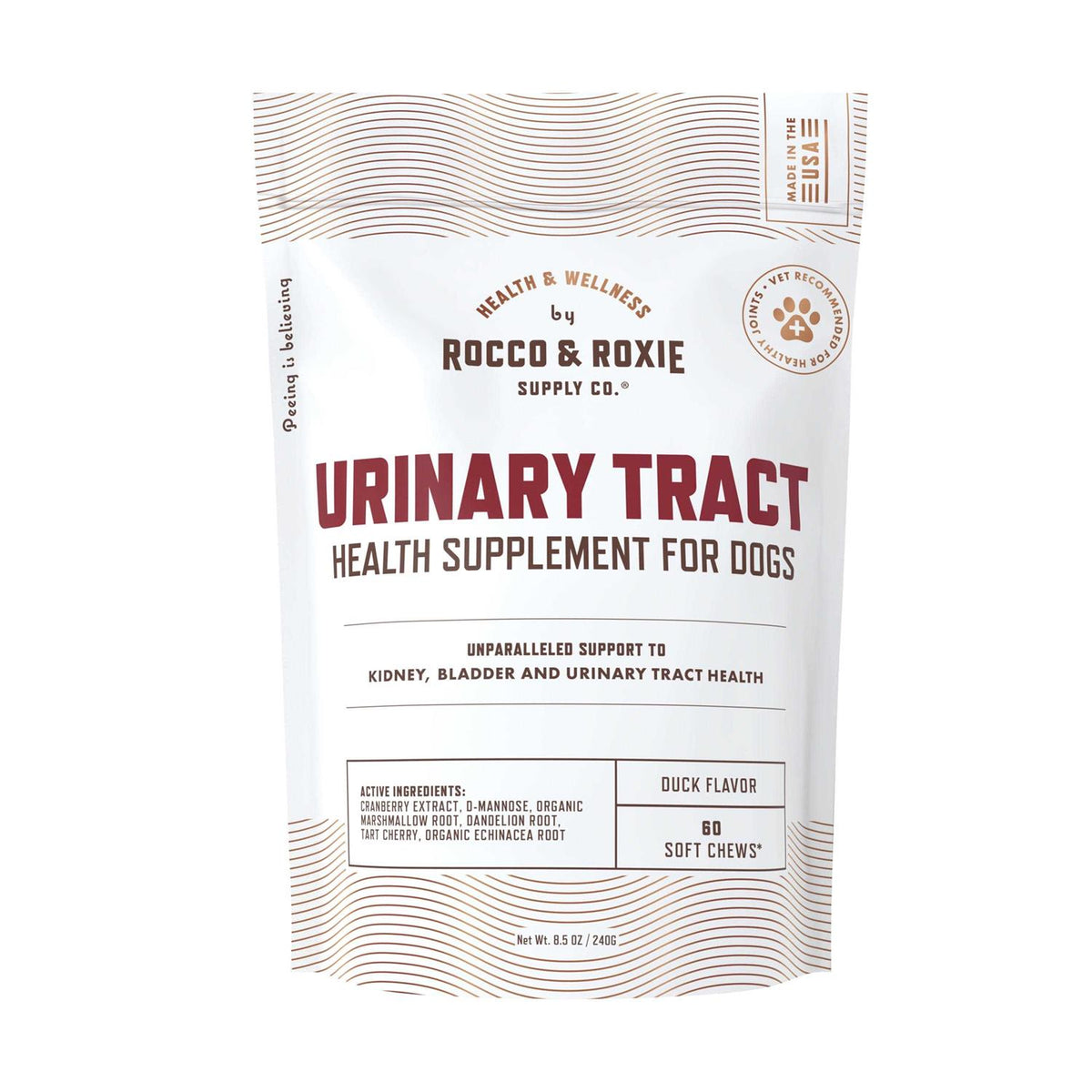 Urinary Tract Health Supplement Soft Chews for Dogs Z1048
