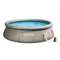 Inflatable Above Ground Swimming Pool with Pump F8755
